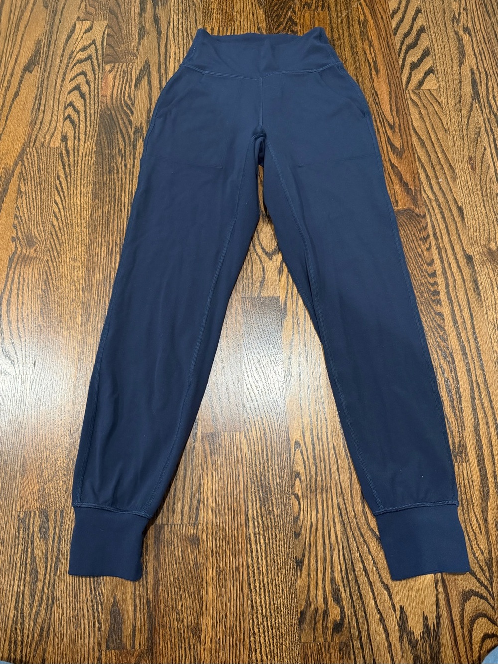lululemon athletica Navy High-Rise Leggings with Cuffed Ankles